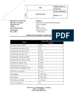 HSQ-R-10 Ficha Técnica Sulfato de Cobre 2018