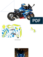 Proyecto de Personalizacion de Moto Gixxer SF 155 CC Suzuki