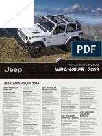 Jeep Wrangler 2019 Ficha Tecnica