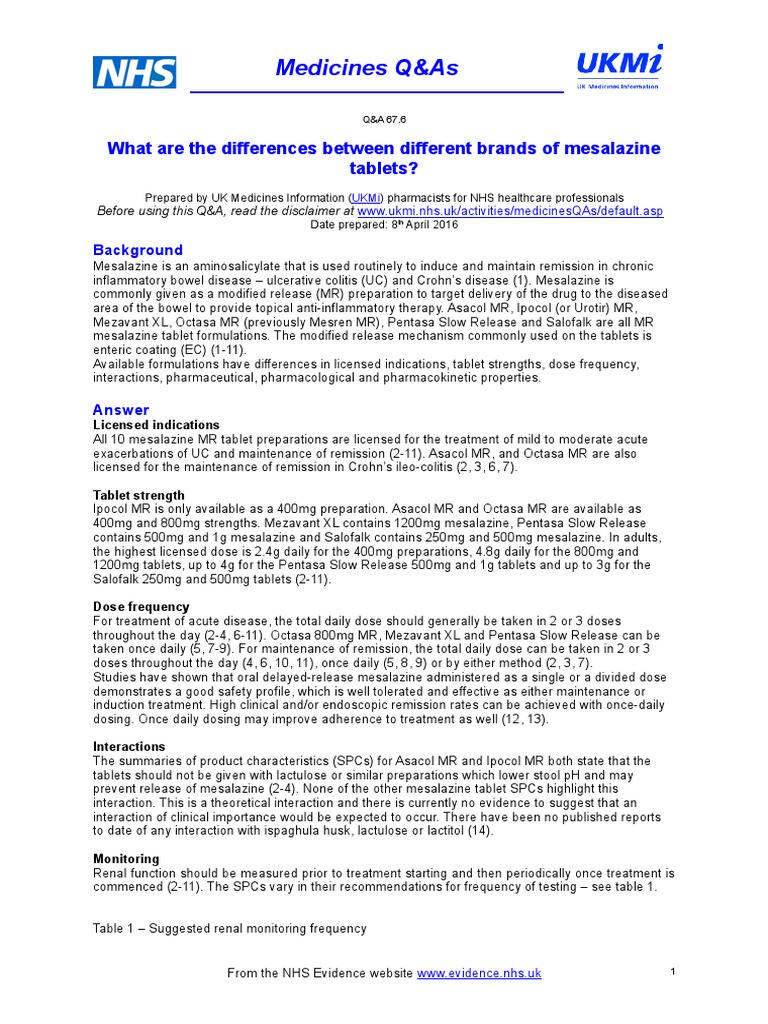 Buy Asacol Uk