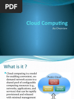 Cloud Computing: An Overview