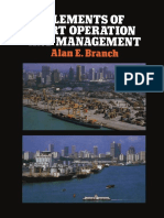 Alan E. Branch FCIT, FIEx., AITA (Auth.) - Elements of Port Operation and Management-Springer Netherlands (1986) PDF