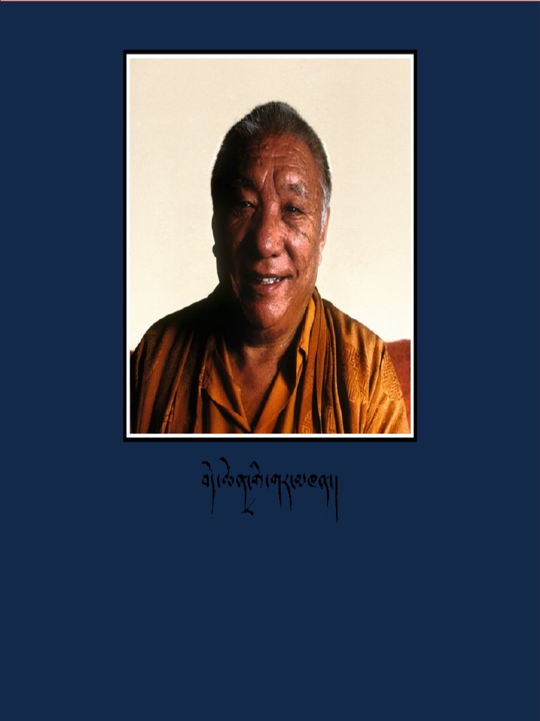 KT G Rinpoche | PDF