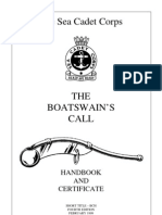 The Sea Cadet Corps: Handbook AND Certificate