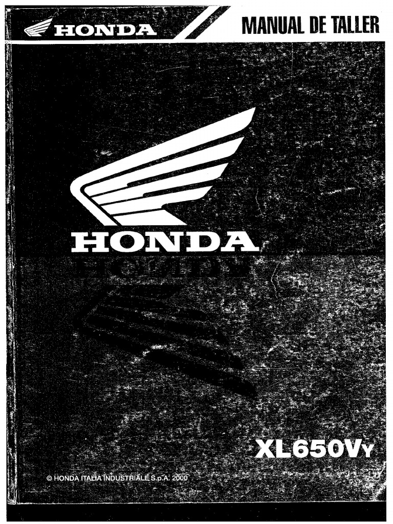 HONDA XL 650 TRANSALP SERVICE MANUAL PDF intelligence overview