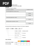 Guia Numeros Hasta El 10000 | PDF | Matemáticas | Notación Matemática