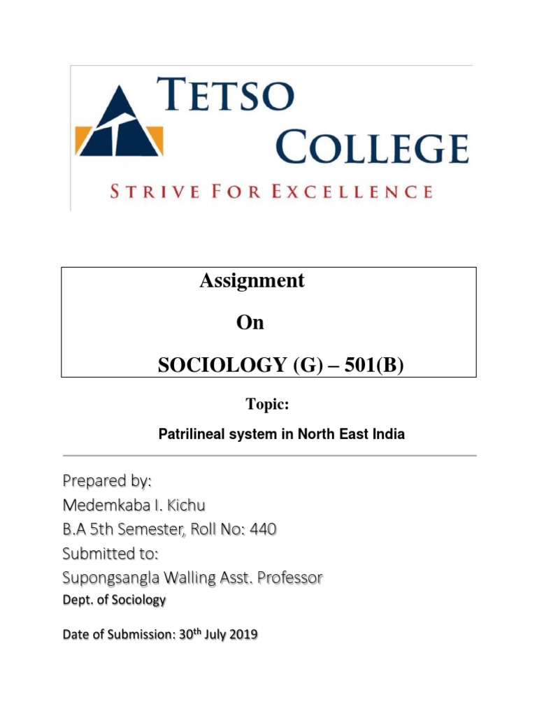 Socio 501 Critical Theory Gender