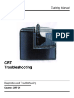 Sony Crt-01 CRT Troubleshooting Training Manual