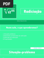 1.Radiciação - Conceito e Propriedades