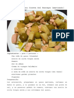 Recetas de Pucheros y Fogones