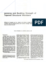 1974_Bending and Buckling Strength of Tapered Strucutral Members