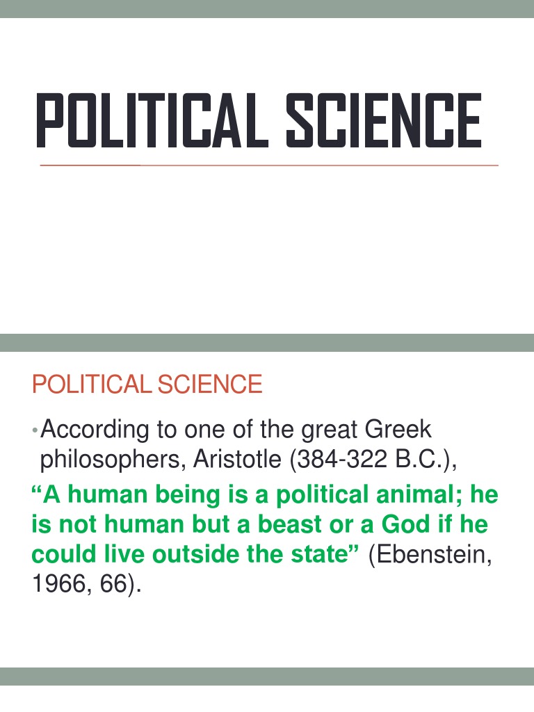 Understanding Political Science Today | PDF | Politics