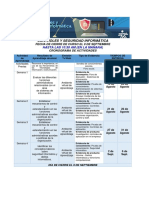 Cronograma de Control y Seguridad de Sena