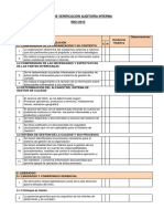 Lista de Verificación ISO 9001