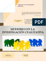 El muestreo en la investigación cualitativa: tipos de muestras y su aplicación