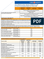 20170630 Lista de Taxe Comisioane Si Dobanzi CardAvantaj Standard Gold