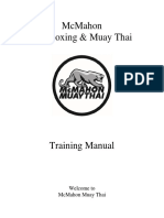 Muay Thai Updated Adulttrainingmanual 2016 PDF