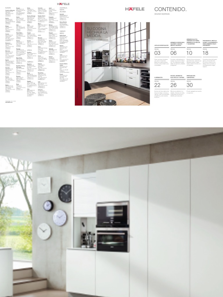 Guia para Diseño de Cocinas PDF | PDF | Lighting | Light Emitting Diode