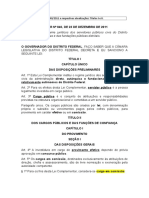 Lei Complementar #840.2011 e Respectivas Atualizações - Títulos I e II.