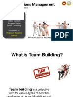 Team Building Activity Proposal