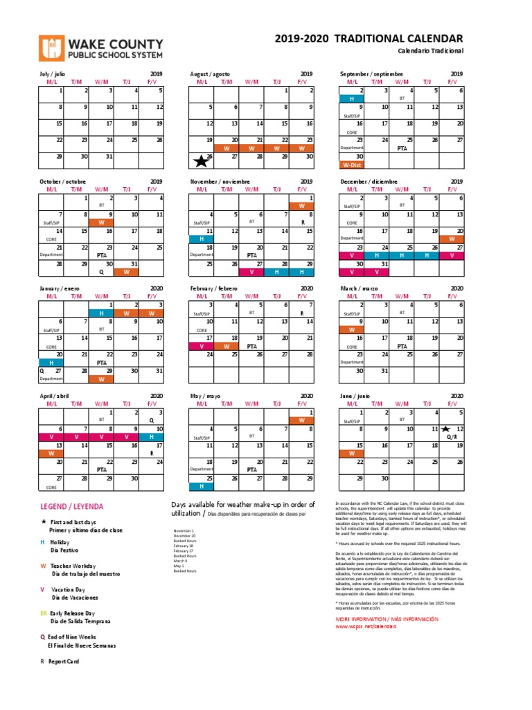 19-20 Calendar With Meetings  PDF  Violence