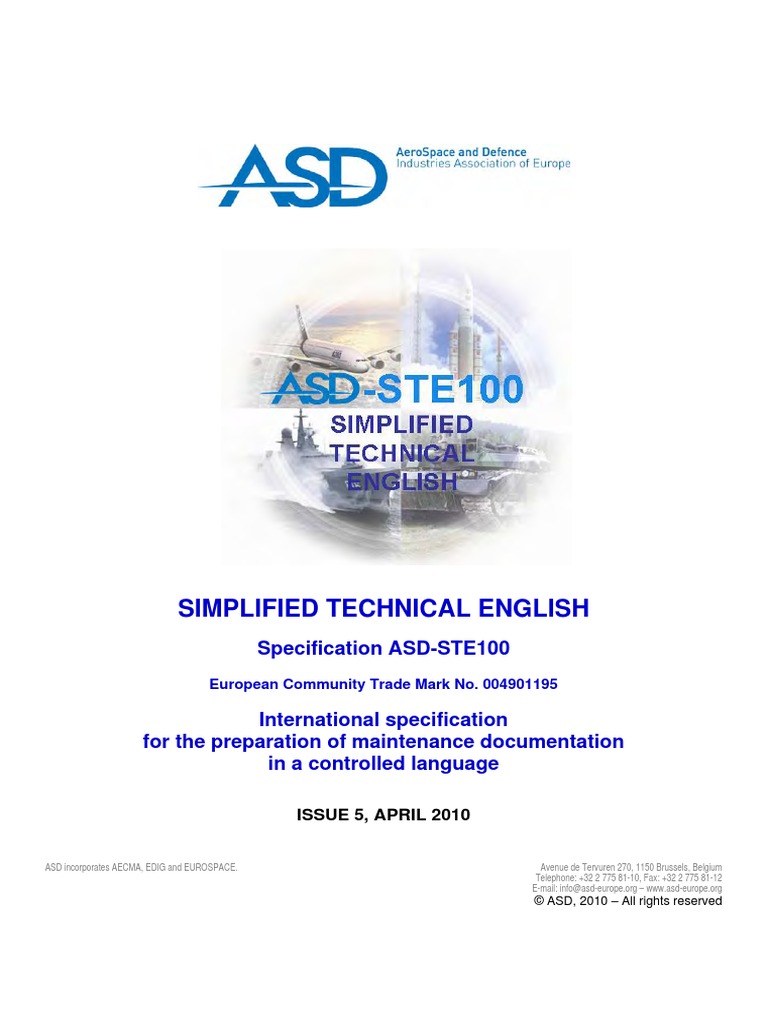 Asd Ste100 Issue 5 Pdf Writing Linguistics
