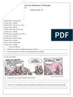 Avaliação Bimestral 3º Semestre