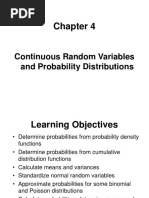 Continuous Random Variables and Probability Distributions