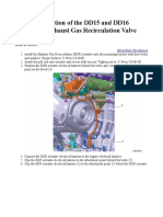 16.5  Installation of the DD15 and DD16 Sonceboz® Exhaust Gas Recirculation Valve Actuator