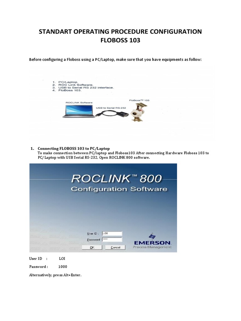 Floboss 103 Configuration Guide | PDF | Laptop | Input/Output