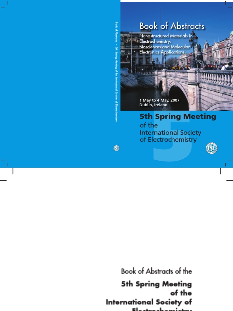 Book of Abstracts: 5th Spring Meeting | PDF | Surface Science ...