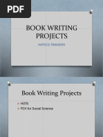 Book Writing Projects: Hafecs Trainers