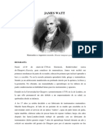 James Watt: Ingeniero que revolucionó la máquina de vapor