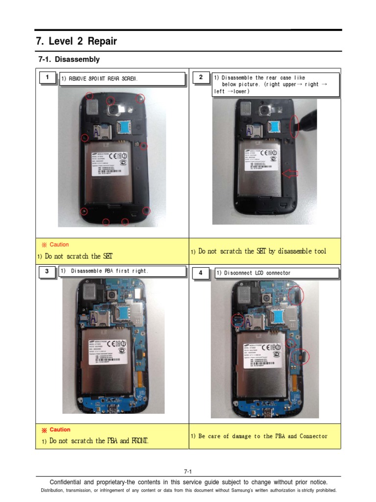Disassembly Reassembly Pdf Electronics Computing