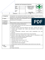 Sop Laborat (Pengambilan & Penyimpanan Spesimen)