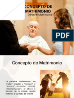 El Concepto de Matrimonio