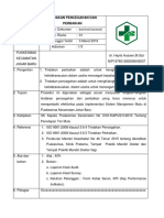 Sop Tindakan Pencegahan Dan Perbaikan Fix