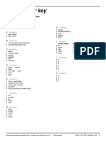 Test Answer Key: Units