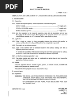 TB3-117 Maintenance Manual: The Shelf Life of The Prepared Siloxane Enamel Is Five Days. 2. Antistick Agent