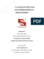 SPALDING V. GAMAGE (1915) 32 RPC 273 (HL) Intellectual Property Rights Law Project Submission