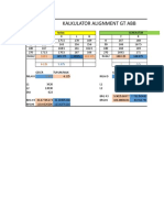 Kalkulator Alignment GT Abb