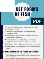 Market Forms of Fish TLE 8