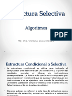 Algoritmos Estructura-Selectiva