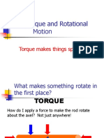 L-10 Torque and Rotational Motion: Torque Makes Things Spin!