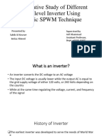 Comparative Study of Different Multilevel Inverter Using Generic