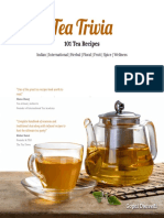 Tea Trivia - 101 Tea Recipies
