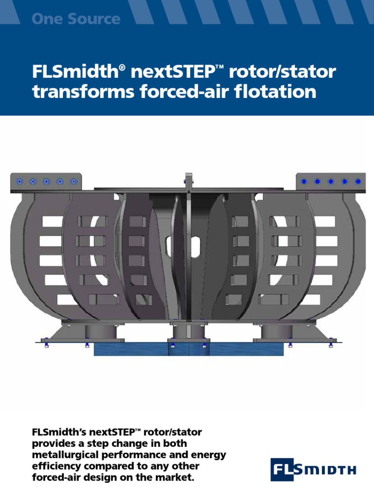 Flsmidth Nextstep Rotor/Stator Transforms Forced-Air Flotation | PDF ...