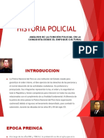 Historia y evolución de la Policía Nacional del Perú