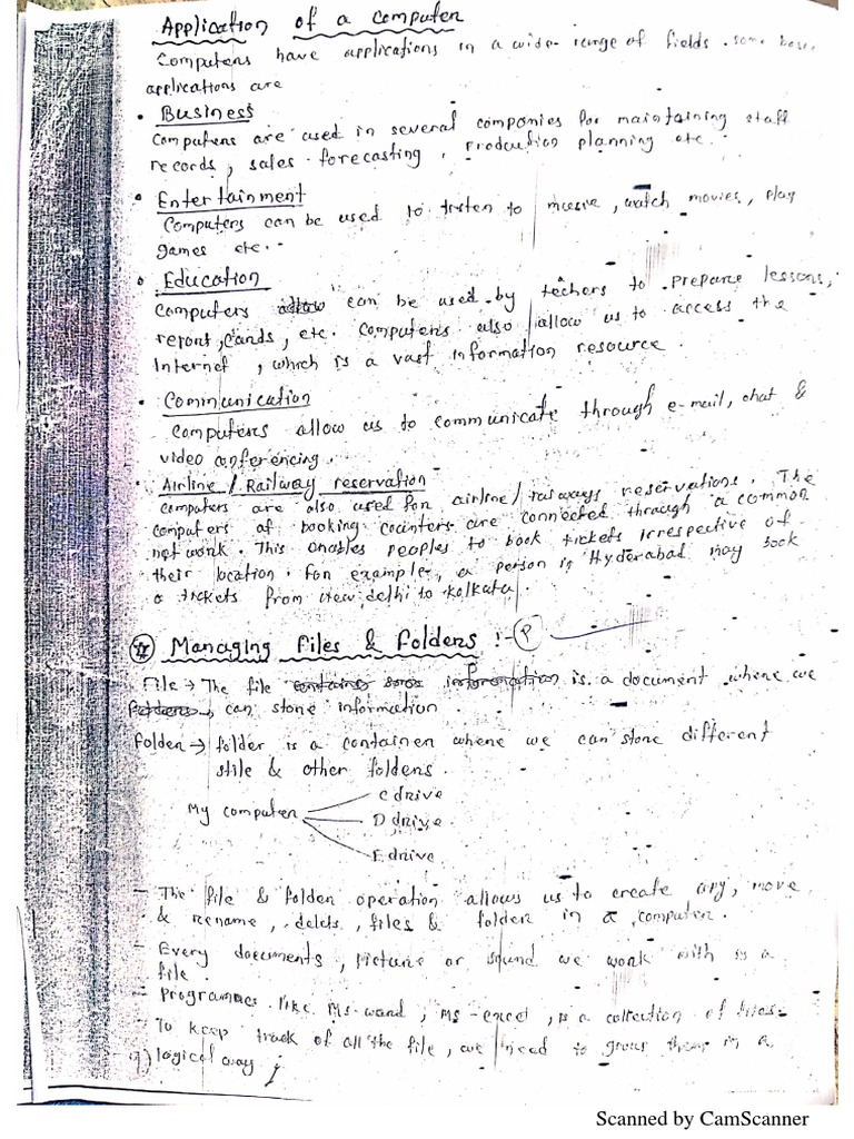 Scanned Document Compilation | PDF