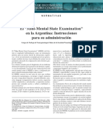 El MMSE en Argentina - Instrucciones para su administracion.pdf